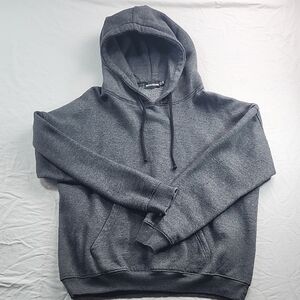 PrettyLittleThing Gray Hoodie with Drawstring and Long Sleeves